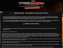 Tablet Screenshot of extrememoviepass.com
